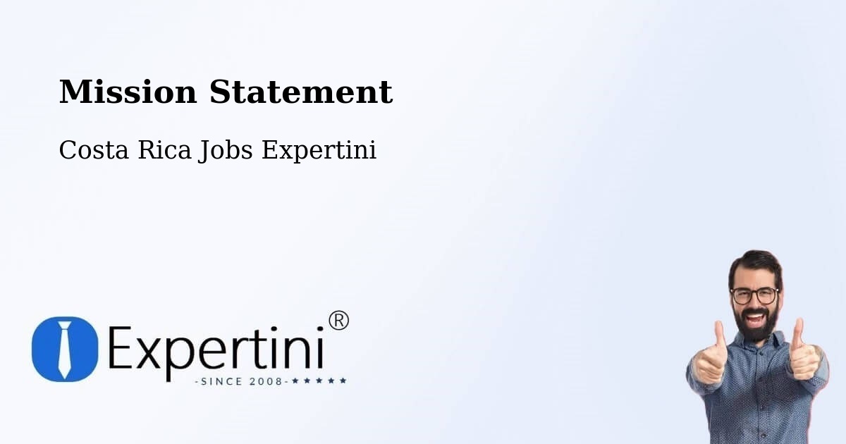 Corporate Mission – Concepción - Costa Rica Jobs Expertini