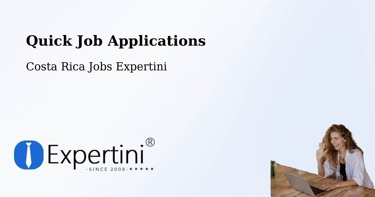 Quick Apply Feature – Concepción - Costa Rica Jobs Expertini